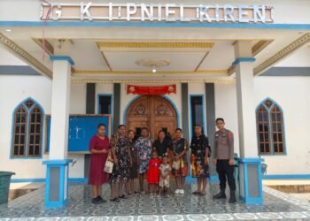 Polsek Bonggo Pastikan Keamanan Ibadah Jumat Agung, Umat Beribadah dengan Khusyuk