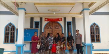 Polsek Bonggo Pastikan Keamanan Ibadah Jumat Agung, Umat Beribadah dengan Khusyuk
