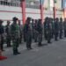 Wujud Nyata Gerakan Indonesia Asri, Personel Kodim 1310/Bitung dan Yonif TP 916/BS Kerja Bakti Bersih Lingkungan dan Fasilitas Umum