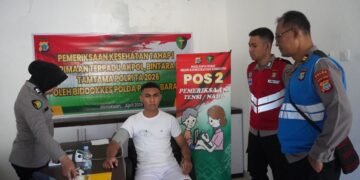 Polda Papua Barat Gelar Rikes, 57 Catar Akpol Ikuti Pemeriksaan Kesehatan
