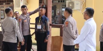 Kapolres Sarmi Tinjau Langsung Rikmin Awal Penerimaan Terpadu Polri T.A 2026