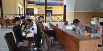Hari Kedua, Bag SDM Polres Sarmi Lanjutkan Rikmin Awal Penerimaan Terpadu Polri T.A 2026