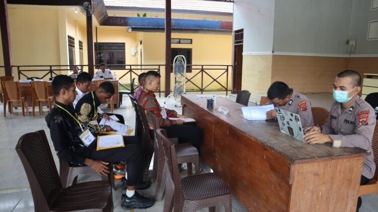 Hari Kedua, Bag SDM Polres Sarmi Lanjutkan Rikmin Awal Penerimaan Terpadu Polri T.A 2026