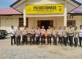 Sat Binmas Polres Sarmi Gelar Anev Bhabinkamtibmas di Polsek Bonggo, Tingkatkan Kinerja dan Pelaporan
