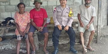 Bhabinkamtibmas Laksanakan DDS di Kampung Beneraf 1 dan Simabde, Perkuat Kamtibmas Tetap Kondusif