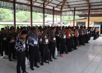 Polres Sarmi Umumkan Hasil Rikmin Awal Penerimaan Polri 2026, 147 Casis Dinyatakan Memenuhi Syarat