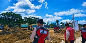 Sat Samapta Polres Sarmi Intensifkan Patroli di Pasar Sentral Mararena, Situasi Kondusif