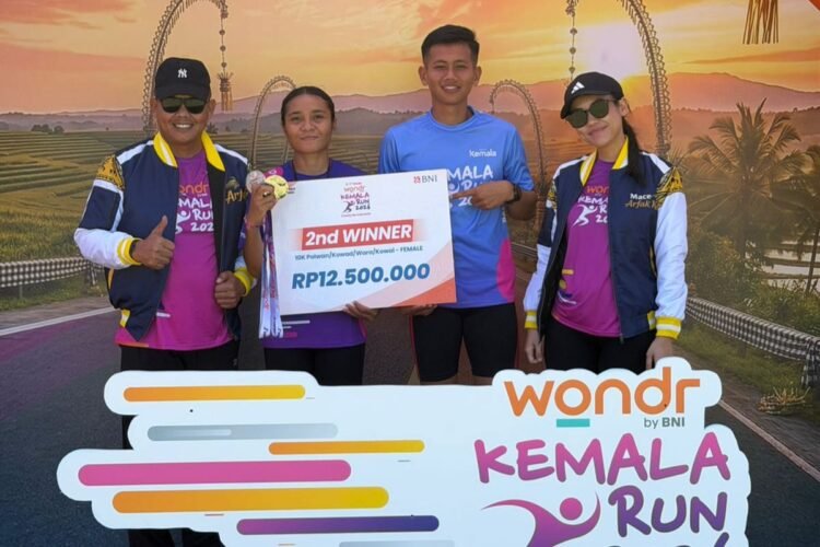 Perwakilan Polda Papua Barat Raih Juara di Kemala Run 2026 Bali, Harumkan Nama Daerah