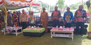 Kapolsek Bonggo Wakili Kapolres Sarmi Hadiri Mubes I Pemuda Adat Suku Rumbuway