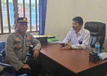 Bhabin Kelurahan Mararena Lakukan Door to Door System Kepada GM Damri