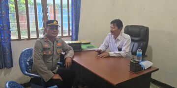 Bhabin Kelurahan Mararena Lakukan Door to Door System Kepada GM Damri