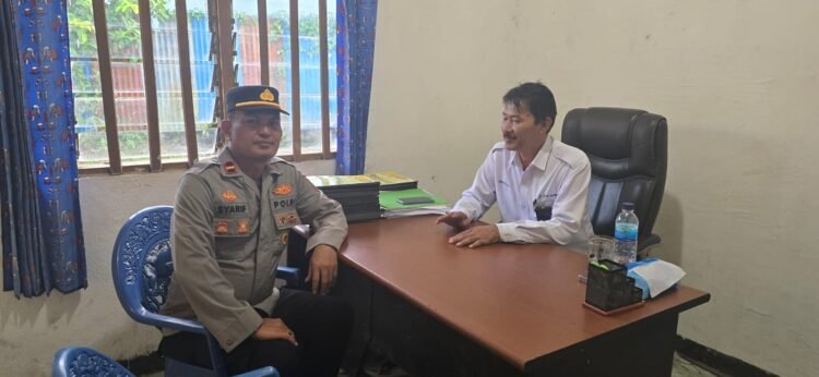 Bhabin Kelurahan Mararena Lakukan Door to Door System Kepada GM Damri