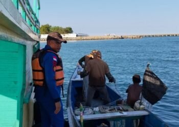 Jaga Perairan Tetap Aman, Sat Polairud Sarmi Intensifkan Patroli