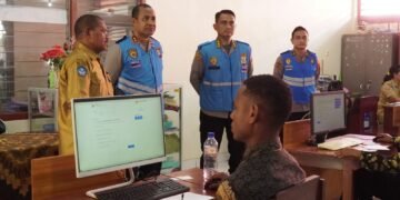 Pelaksanaan Ujian CAT Psikologi Casis Bintara Polri T.A 2026