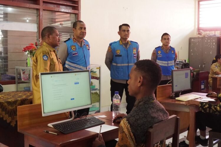 Pelaksanaan Ujian CAT Psikologi Casis Bintara Polri T.A 2026