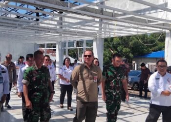 Pastikan Sinergi Pemdes, TNI dan Masyarakat, Dirjen Bina Pemerintahan Desa Kemendagri RI, Tinjau KDKMP di Wilayah Kodim 1310/Bitung