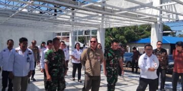 Pastikan Sinergi Pemdes, TNI dan Masyarakat, Dirjen Bina Pemerintahan Desa Kemendagri RI, Tinjau KDKMP di Wilayah Kodim 1310/Bitung