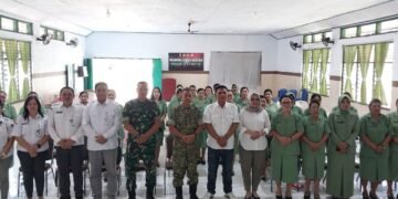Tingkatkan Pemahaman Hak Pilih Kaum Perempuan, Persit Kodim 1310/Bitung Terima Sosialisasi Pendidikan Pemilih dari KPU Bitung