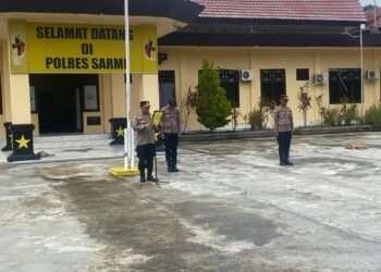 Polres Sarmi Gelar Apel Siaga May Day, Pastikan Kamtibmas Tetap Kondusif