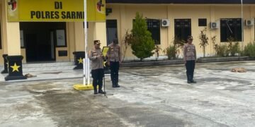Polres Sarmi Gelar Apel Siaga May Day, Pastikan Kamtibmas Tetap Kondusif
