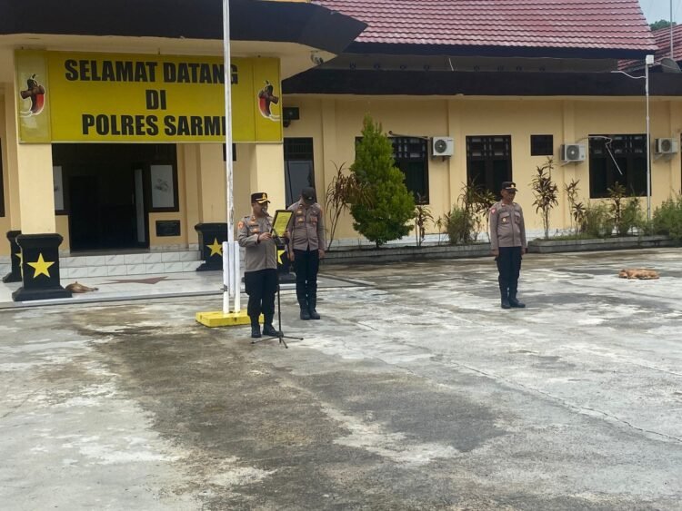 Polres Sarmi Gelar Apel Siaga May Day, Pastikan Kamtibmas Tetap Kondusif