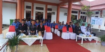 Upacara Hardiknas di Sarmi, KBO Sat Lantas Wakili Kapolres