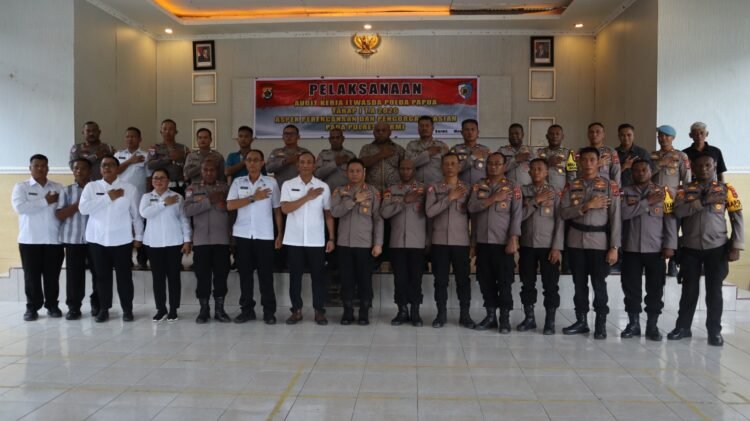 Tingkatkan Akuntabilitas, Polres Sarmi Ikuti Audit DIPA Tahun Anggaran 2026