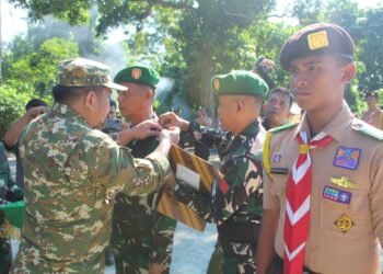 Perkuat Karakter dan Nasionalisme Generasi Muda, Wakil Walikota Bitung Resmi Buka Persami KKRI TA 2026 di Wilayah Kodim 1310/Bitung