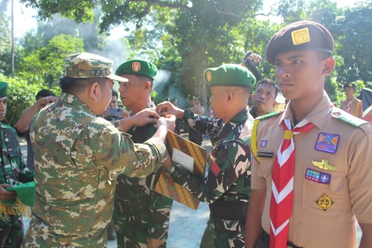 Perkuat Karakter dan Nasionalisme Generasi Muda, Wakil Walikota Bitung Resmi Buka Persami KKRI TA 2026 di Wilayah Kodim 1310/Bitung