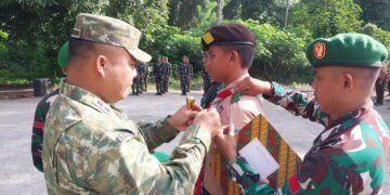 Tutup Kegiatan Persami KKRI TA 2026, Dandim 1310/Bitung Ajak Para Kadet Jadi Duta Teladan Masyarakat