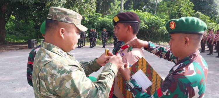 Tutup Kegiatan Persami KKRI TA 2026, Dandim 1310/Bitung Ajak Para Kadet Jadi Duta Teladan Masyarakat