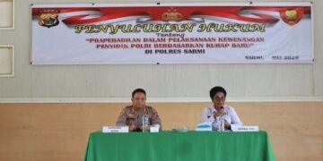 Tingkatkan Kualitas Penegakan Hukum, Polres Sarmi Gelar Penyuluhan Hukum Bersama Bidkum Polda Papua