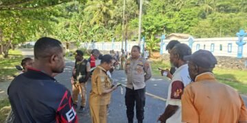 Aksi Pemalangan SMP Negeri 2 Sawar Berakhir Damai Setelah Dimediasi Polisi