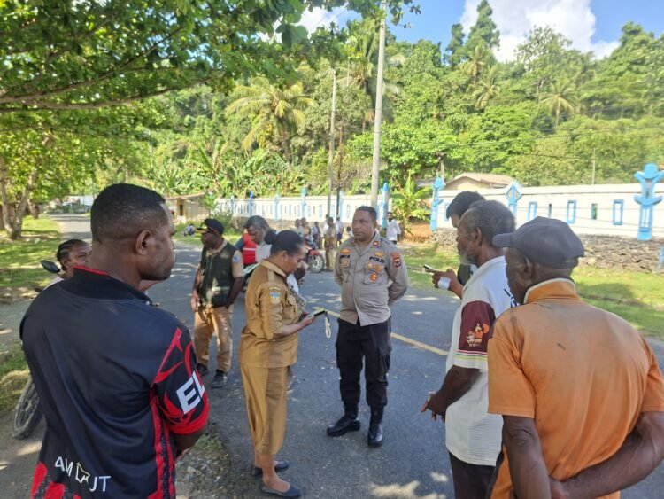 Aksi Pemalangan SMP Negeri 2 Sawar Berakhir Damai Setelah Dimediasi Polisi