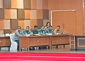 Wujud Sinergi TNI dan Pemerintah Daerah, Kasdim 1310/Bitung Hadiri Rapat Paripurna DPRD Kota Bitung Tahun 2026