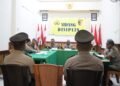 Penegakan Disiplin Internal, Dua Anggota Polres Sarmi Jalani Sidang Disiplin