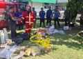 Tingkatkan Kemampuan Hadapi Situasi Darurat Bencana Kebakaran, Personel Kodim 1310/Bitung Ikuti Bimtek Pengoperasian Ransus Damkar