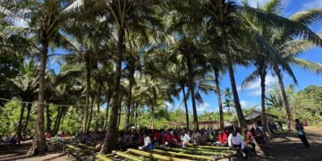 Kapolsek Pantai Barat Hadir dan Pastikan Ibadah Pentakosta II Berjalan Aman dan Kondusif