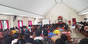 Melalui Sosialisasi, Sat Resnarkoba Polres Sarmi Tingkatkan Kesadaran Bahaya Narkoba
