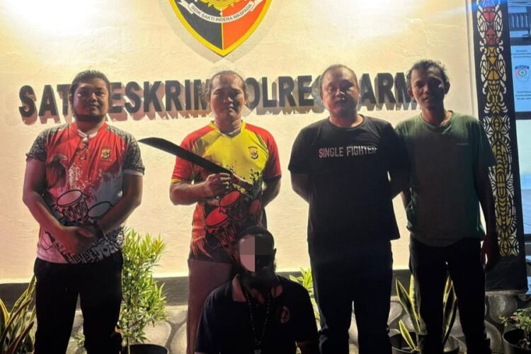 Sat Reskrim Polres Sarmi Amankan Terduga Pelaku Penganiayaan Berat di Kampung Keder