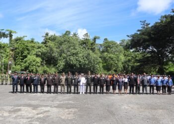 “Kapolres Sarmi Hadiri Upacara Hari Lahir Pancasila 2026, Teguhkan Semangat Persatuan dan Kebangsaan”
