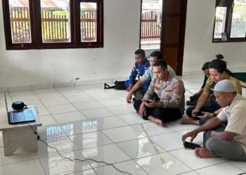Perkuat Iman dan Taqwa, Personel Polres Sarmi Ikuti Binroh Secara Daring