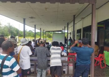 Bupati Sarmi Serap Aspirasi Masyarakat Tor Atas, Polsek Tor Atas Pastikan Kegiatan Berjalan Aman