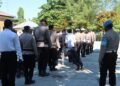 Pastikan Kedisiplinan Personel, Propam Polres Sarmi Gelar Gaktiblin Rutin