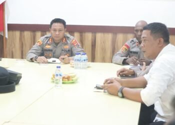 Anev Mingguan Polres Sarmi, Kapolres Fokus pada Pelayanan Masyarakat dan HUT Bhayangkara