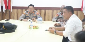 Anev Mingguan Polres Sarmi, Kapolres Fokus pada Pelayanan Masyarakat dan HUT Bhayangkara