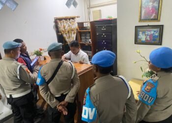 Jelang HUT Bhayangkara, Sipropam Polres Sarmi Perketat Disiplin Personel