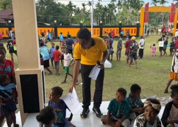 Polsek Pantai Barat Semarakkan HUT Bhayangkara ke-80 dengan Berbagai Lomba Bersama Masyarakat