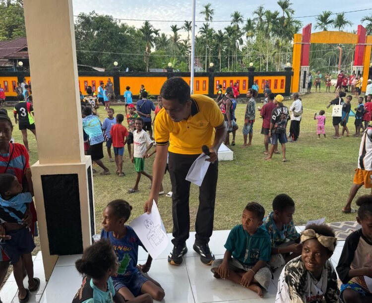 Polsek Pantai Barat Semarakkan HUT Bhayangkara ke-80 dengan Berbagai Lomba Bersama Masyarakat