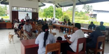 Polda Papua Lakukan Penilaian Kampung Tangguh Bebas Narkoba di Kampung Kasukwe